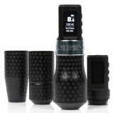 The Legend Pro Tattoo Pen - Hybrid (4.6mm) - Full Set (2 Batteries + 3 Grips)